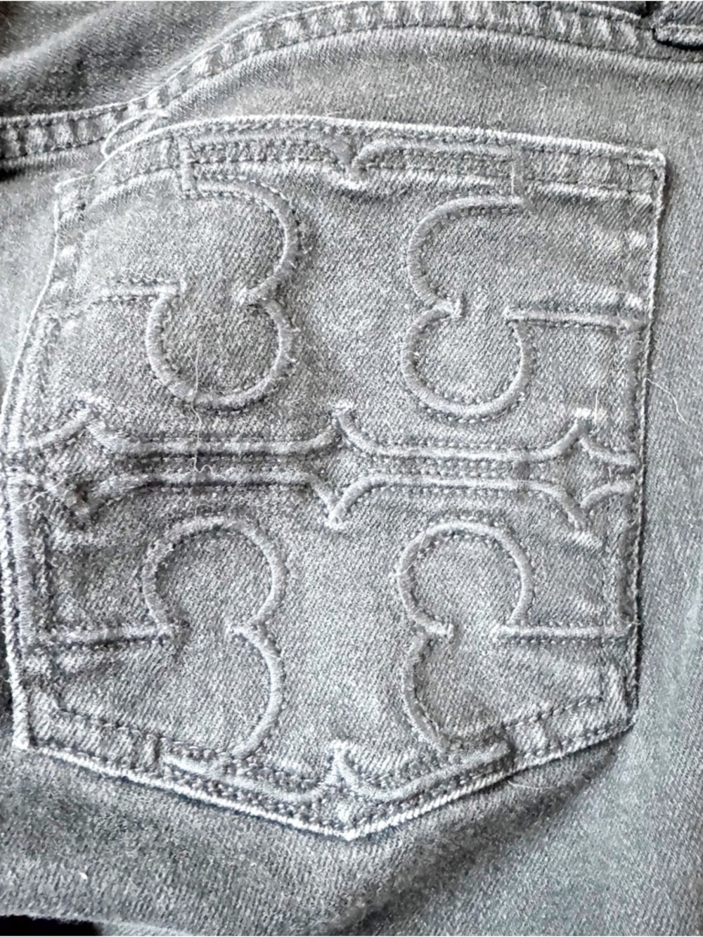 Tory Burch Black Super Skinny Jeans - Picture 8 of 12